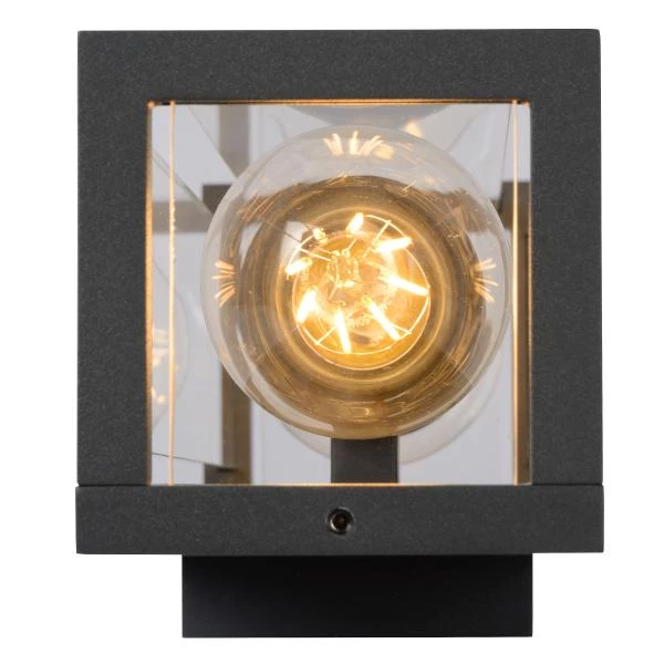 Lucide CLAIRE - Wall light Indoor/Outdoor - 2xE27 - IP54 - Anthracite - detail 3